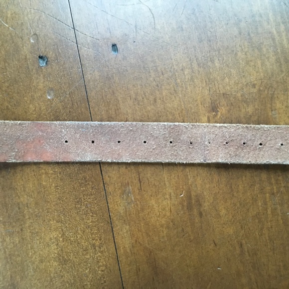 Fossil Vintage Leather Jeweled Brown Belt - Size L main image 4